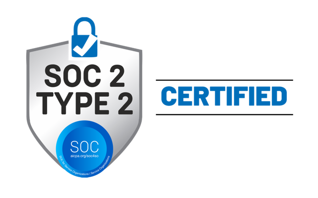 SOC 2 Type II certified